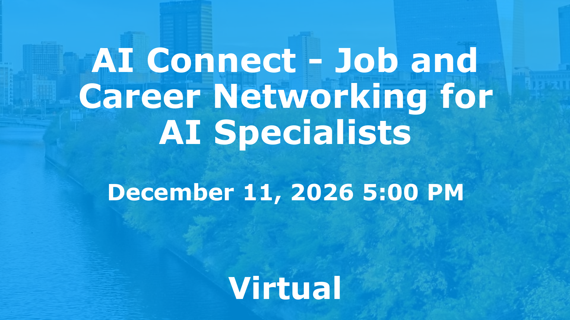 AI Connect - Job and Career Networking for AI Specialists event image